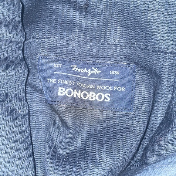 BONOBOS Italian Stretch Wool Dress Pants
$229 TAILORED FIT EUC BLACK 32/32 - Picture 8 of 8